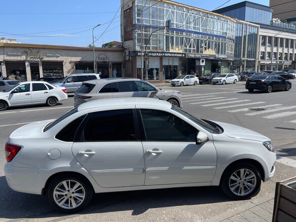 2019 Lada (ВАЗ) Granta I Рестайлинг, белый, 540000 рублей - вид 7