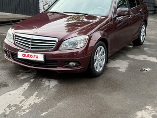 2007 Mercedes-Benz C-Класс 200 III (W204), пурпурный, 850000 рублей, вид 1