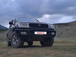 2001 Toyota Land Cruiser 100 Series, чёрный, 1700000 рублей, вид 5