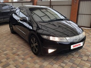 2007 Honda Civic VIII, чёрный, 675000 рублей, вид 2
