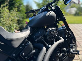 2019 Harley-Davidson Fat Bob, зелёный, 1400000 рублей, вид 1
