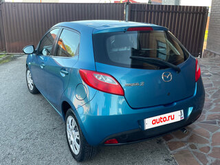 2012 Mazda 2 II Рестайлинг (DE2), голубой, 656124 рублей, вид 3