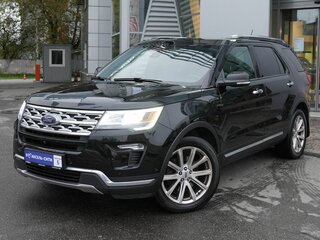 2018 Ford Explorer V Рестайлинг 2, чёрный, 2700000 рублей, вид 1