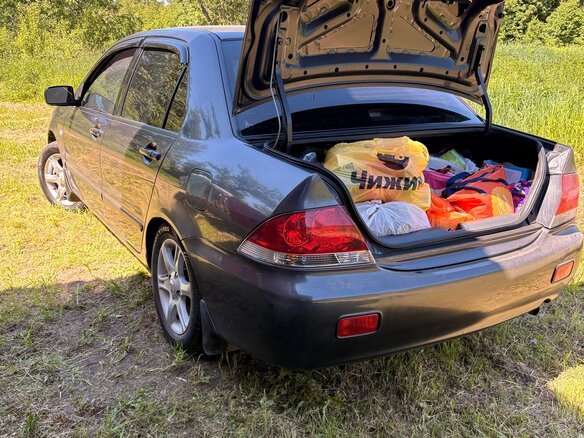 2004 Mitsubishi Lancer IX, серый, 245000 рублей - вид 8
