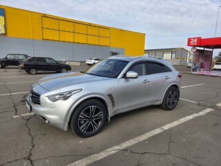 2012 Infiniti FX37 II (S51) Рестайлинг, серебристый, 2300000 рублей, вид 1