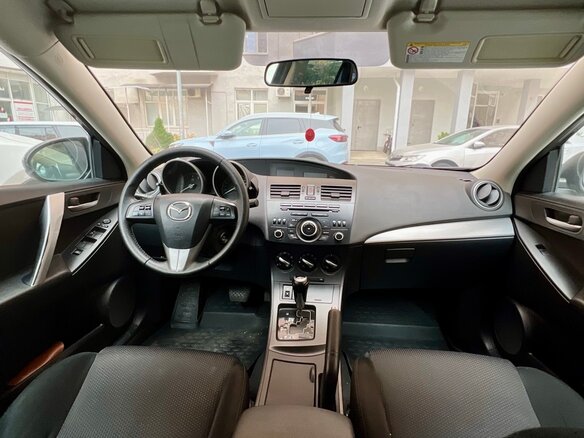 2012 Mazda 3 II (BL) Рестайлинг, чёрный - вид 9