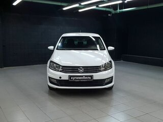 2019 Volkswagen Polo V Рестайлинг, белый, 610000 рублей, вид 2