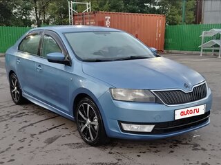2014 Skoda Rapid I, синий, 440000 рублей, вид 2