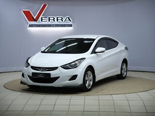 2013 Hyundai Elantra V (MD), белый, 900000 рублей, вид 1