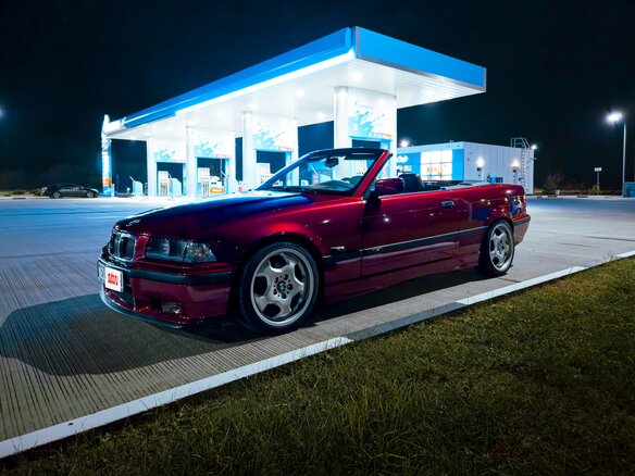 1995 BMW 3 серии 318i III (E36), пурпурный, 1550000 рублей - вид 7
