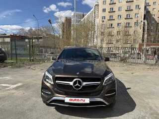 2016 Mercedes-Benz GLE Coupe 400 I (C292), коричневый, 3490000 рублей, вид 1
