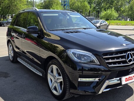 2014 Mercedes-Benz M-Класс 300 III (W166), чёрный, 2200000 рублей, вид 4