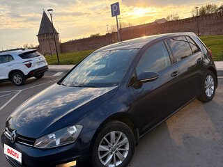 2013 Volkswagen Golf VII, синий, 1000000 рублей, вид 3