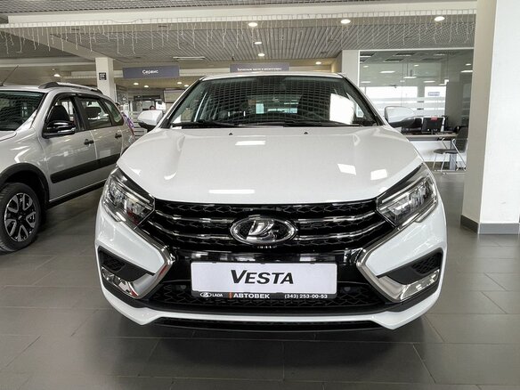 2026 Lada (ВАЗ) Vesta I Рестайлинг (NG), белый, 1730000 рублей - вид 1