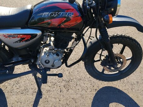 2022 Bajaj Boxer BM 150X, чёрный, 105000 рублей, вид 5