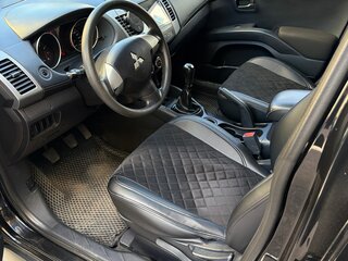 2011 Mitsubishi Outlander II Рестайлинг, чёрный, 1000000 рублей, вид 5