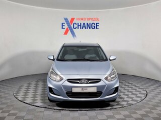 2011 Hyundai Solaris I, голубой, 579000 рублей, вид 2