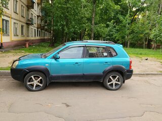 2004 Hyundai Tucson I, зелёный, 690000 рублей, вид 4