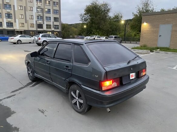 2011 Lada (ВАЗ) 2114, зелёный - вид 2