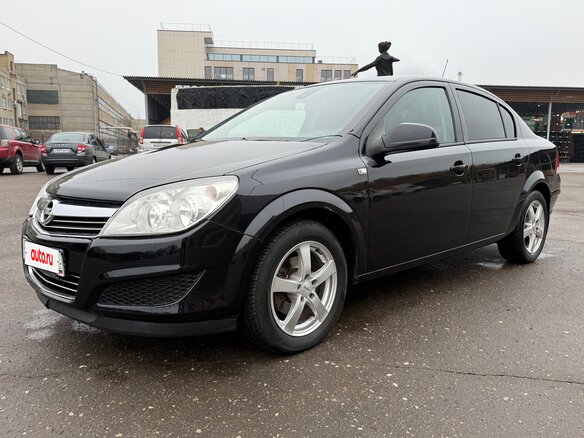 2011 Opel Astra H Рестайлинг, чёрный, 530000 рублей - вид 2