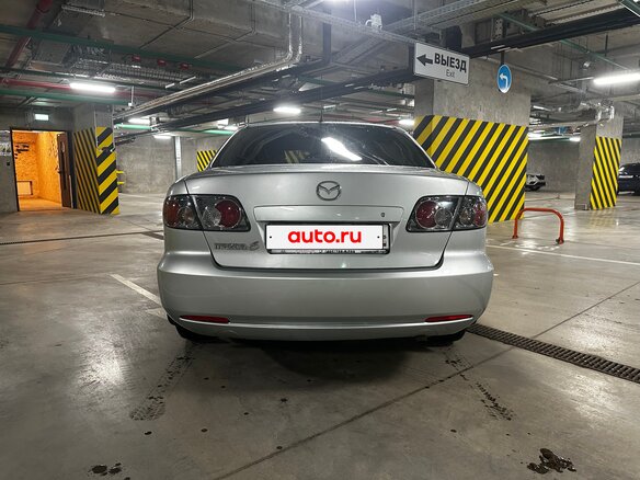 2006 Mazda 6 I (GG) Рестайлинг, серый, 1200000 рублей - вид 5