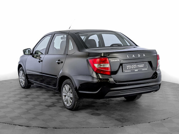 2022 Lada (ВАЗ) Granta I Рестайлинг, чёрный - вид 6