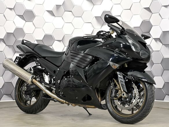 2006 Kawasaki ZZR 1400, чёрный