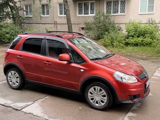 2010 Suzuki SX4 I (Classic) Рестайлинг, красный, 499999 рублей, вид 2