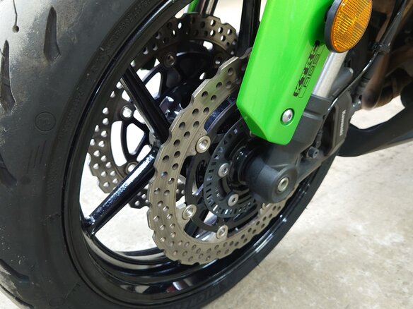 2015 Kawasaki Ninja 1000, зелёный, 715000 рублей - вид 12
