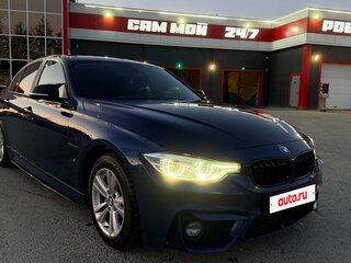 2017 BMW 3 серии 318i VI (F3x) Рестайлинг, синий, 2200000 рублей, вид 2
