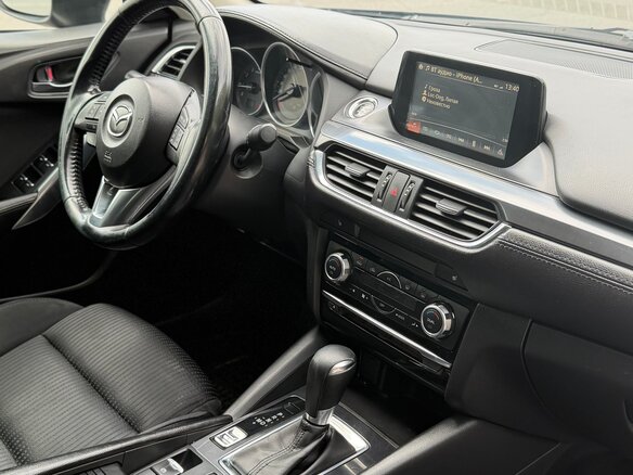 2015 Mazda 6 III (GJ) Рестайлинг, чёрный, 1660000 рублей - вид 5