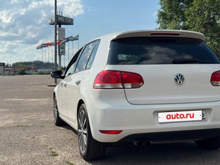 2009 Volkswagen Golf VI, белый, 850000 рублей, вид 3