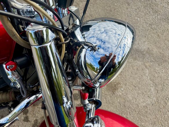 2006 Yamaha XVS400 Drag Star, красный - вид 5