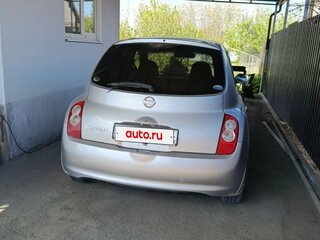 2007 Nissan March III (K12), серебристый, 450000 рублей, вид 2