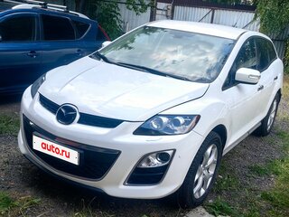 2010 Mazda CX-7 I Рестайлинг, белый, 690000 рублей, вид 1