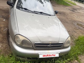 2008 Chevrolet Lanos I, серебристый, 130000 рублей, вид 1
