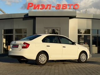 2015 Skoda Rapid I, белый, 595000 рублей, вид 4