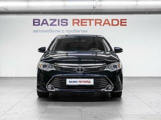 2015 Toyota Camry VII (XV50) Рестайлинг, чёрный, 1999000 рублей, вид 2