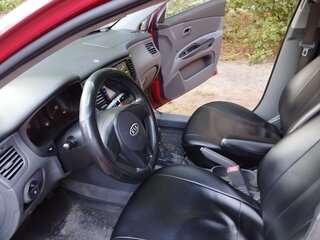 2009 Kia Rio II Рестайлинг, красный, 470000 рублей, вид 5