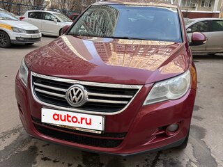 2010 Volkswagen Tiguan I, пурпурный, 920000 рублей, вид 2