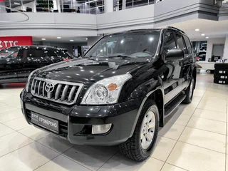 2005 Toyota Land Cruiser Prado 5-speed 120 Series, чёрный, 1590000 рублей, вид 1