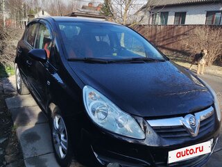 2007 Opel Corsa D, чёрный, 410000 рублей, вид 3