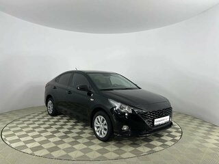 2020 Hyundai Solaris II Рестайлинг, чёрный, 1499000 рублей, вид 2