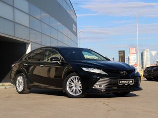 2019 Toyota Camry VIII (XV70), чёрный, 2890000 рублей, вид 3