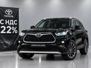 2026 Toyota Highlander IV (XU70), чёрный, 6347000 рублей, вид 1