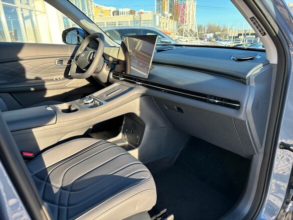 2025 Geely EX5 Гибрид EM-i, синий - вид 12