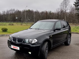 2006 BMW X3 20d I (E83), чёрный, 900000 рублей, вид 1