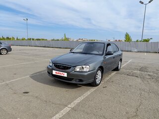 2005 Hyundai Accent ТагАЗ II, серый, 350000 рублей, вид 1