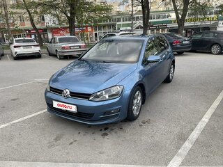 2013 Volkswagen Golf VII, голубой, 899000 рублей, вид 2