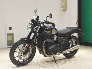 2021 Triumph Street Twin, чёрный, 820000 рублей, вид 4